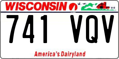 WI license plate 741VQV