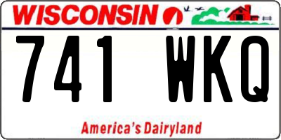 WI license plate 741WKQ