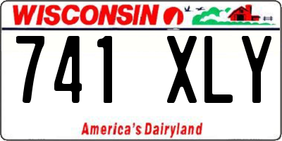 WI license plate 741XLY