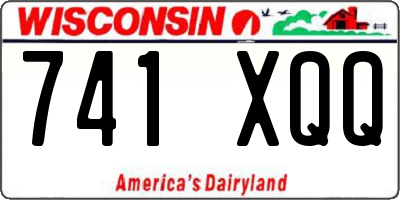 WI license plate 741XQQ