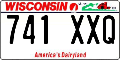 WI license plate 741XXQ