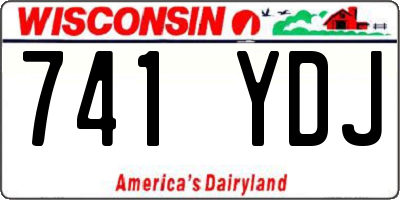 WI license plate 741YDJ