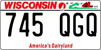 WI license plate 745QGQ