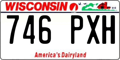 WI license plate 746PXH