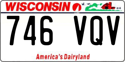 WI license plate 746VQV