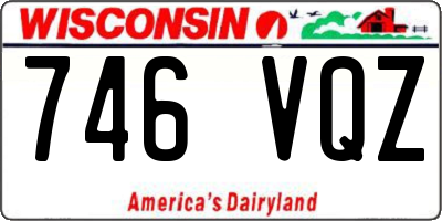 WI license plate 746VQZ
