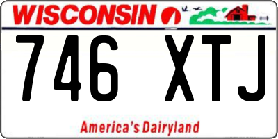 WI license plate 746XTJ