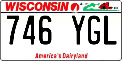 WI license plate 746YGL