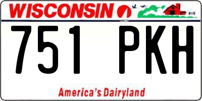 WI license plate 751PKH