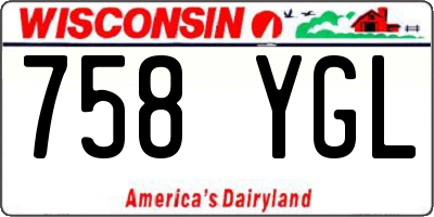 WI license plate 758YGL
