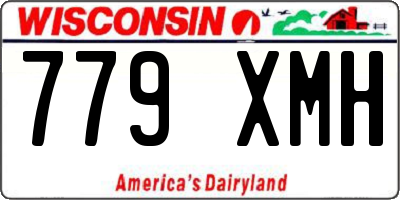 WI license plate 779XMH