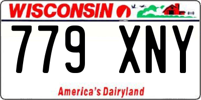 WI license plate 779XNY