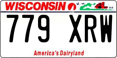 WI license plate 779XRW
