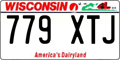 WI license plate 779XTJ