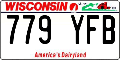 WI license plate 779YFB