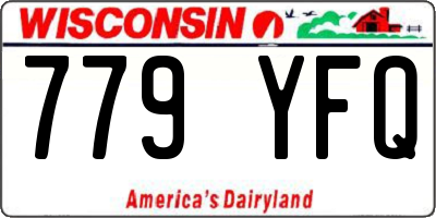 WI license plate 779YFQ