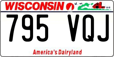 WI license plate 795VQJ