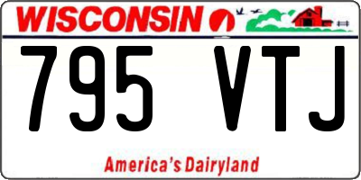 WI license plate 795VTJ