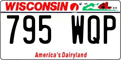 WI license plate 795WQP