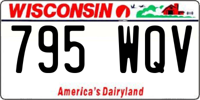 WI license plate 795WQV