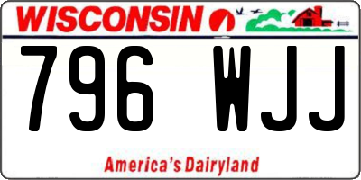 WI license plate 796WJJ