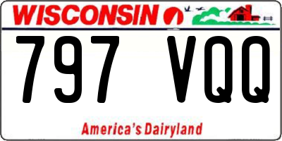 WI license plate 797VQQ