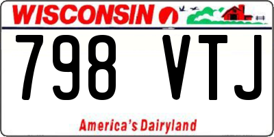 WI license plate 798VTJ