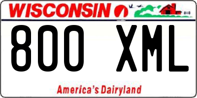 WI license plate 800XML