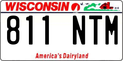 WI license plate 811NTM