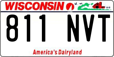 WI license plate 811NVT