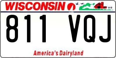 WI license plate 811VQJ