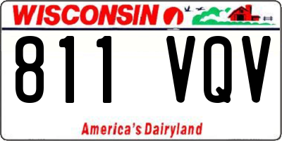 WI license plate 811VQV