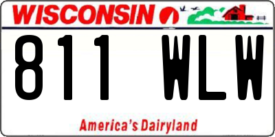 WI license plate 811WLW