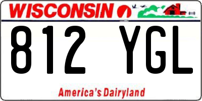 WI license plate 812YGL