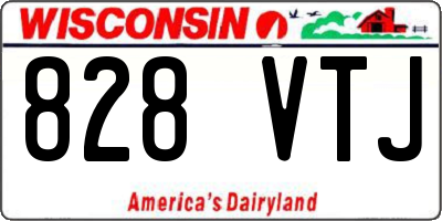 WI license plate 828VTJ