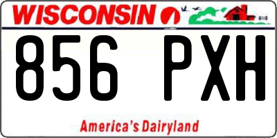 WI license plate 856PXH