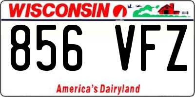 WI license plate 856VFZ