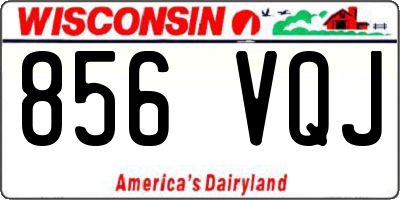 WI license plate 856VQJ