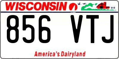 WI license plate 856VTJ