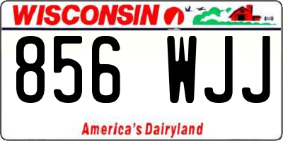 WI license plate 856WJJ