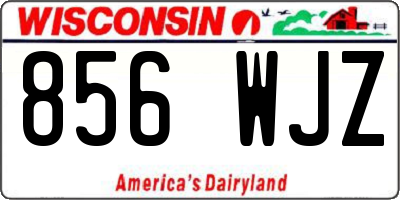 WI license plate 856WJZ