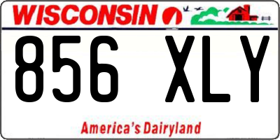 WI license plate 856XLY