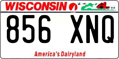 WI license plate 856XNQ