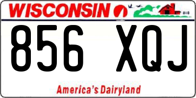 WI license plate 856XQJ