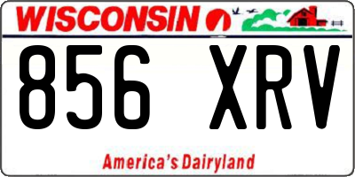 WI license plate 856XRV