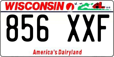 WI license plate 856XXF