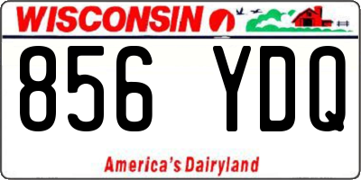 WI license plate 856YDQ