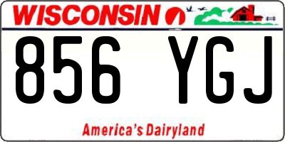 WI license plate 856YGJ