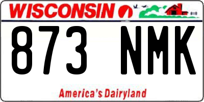 WI license plate 873NMK