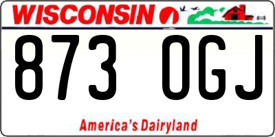 WI license plate 873OGJ